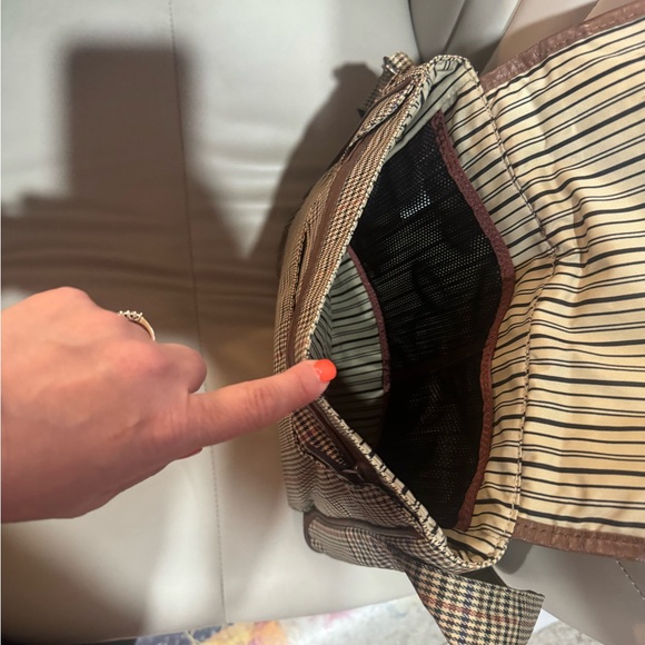 The North Face Brown Plaid Men's Bag - Picture 2 of 5